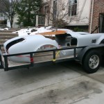 Loaded trailer