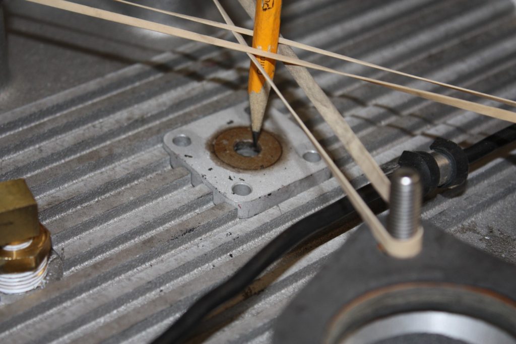 Center pivot location